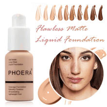 Load image into Gallery viewer, Phoera Flawless Matte Liquid Foundation