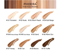 Load image into Gallery viewer, PHOERA Velvety Matte Liquid Foundation