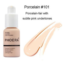 Load image into Gallery viewer, Phoera Flawless Matte Liquid Foundation