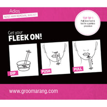 Load image into Gallery viewer, Groomarang For Her- Adios Nose Hair Removal Wax Kit For Her