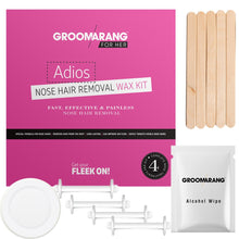 Load image into Gallery viewer, Groomarang For Her- Adios Nose Hair Removal Wax Kit For Her