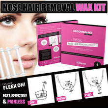 Load image into Gallery viewer, Groomarang For Her- Adios Nose Hair Removal Wax Kit For Her