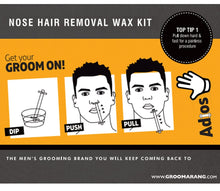 Load image into Gallery viewer, Groomarang Adios Nose Hair Removal Wax Kit