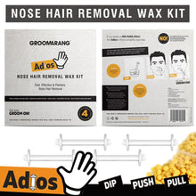 Load image into Gallery viewer, Groomarang Adios Nose Hair Removal Wax Kit