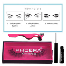 Load image into Gallery viewer, PHOERA Premium Magnetic Eyeliner & Lashes Kit