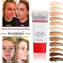Load image into Gallery viewer, PHOERA Velvety Matte Liquid Foundation