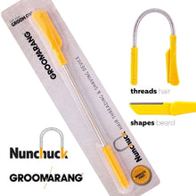 Load image into Gallery viewer, Groomarang 'Nunchuck' World's First Hair Threading and Shaving Device