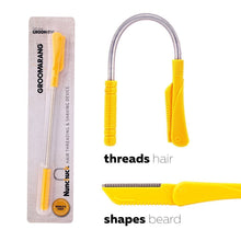 Load image into Gallery viewer, Groomarang 'Nunchuck' World's First Hair Threading and Shaving Device