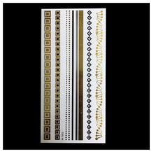 Load image into Gallery viewer, Glamza Metallic Tattoos