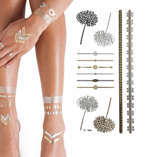 Load image into Gallery viewer, Glamza Metallic Tattoos