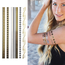 Load image into Gallery viewer, Glamza Metallic Tattoos