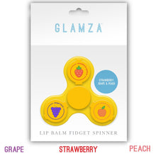Load image into Gallery viewer, Glamza Lip Balm Fidget Spinner