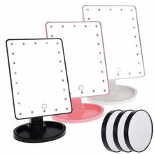 Load image into Gallery viewer, 22 LED Magnifying Touch Screen Vanity Mirror