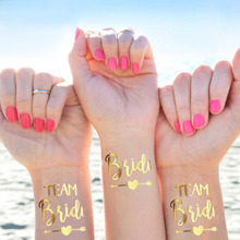 Load image into Gallery viewer, Glamza Metallic Tattoos