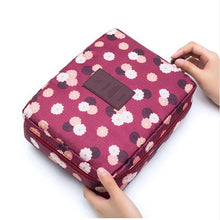 Load image into Gallery viewer, Glamza Polka Dot Make Up Bag