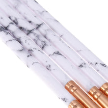 Load image into Gallery viewer, Glamza 10pc Marble Makeup Brush Set