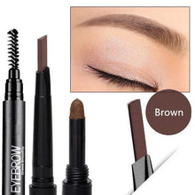 Load image into Gallery viewer, Glamza 3 in 1 Eyebrow Fork Liner Pen
