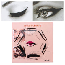Load image into Gallery viewer, Glamza Cat Eyeliner 6 in 1 Stencil