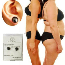 Load image into Gallery viewer, Glamza Magnetic Slimming Earring Studs