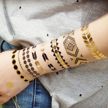 Load image into Gallery viewer, Glamza Metallic Tattoos