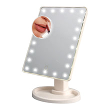 Load image into Gallery viewer, 22 LED Magnifying Touch Screen Vanity Mirror