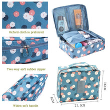 Load image into Gallery viewer, Glamza Polka Dot Make Up Bag
