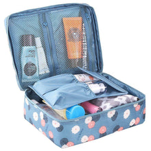 Load image into Gallery viewer, Glamza Polka Dot Make Up Bag