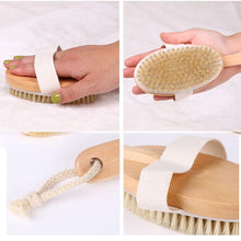 Load image into Gallery viewer, Glamza Pro Long Handle Dry Skin Body Brush