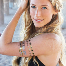Load image into Gallery viewer, Glamza Metallic Tattoos