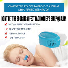 Load image into Gallery viewer, Acusnore Anti Snore Air Purifier Device Sleep Aid