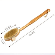 Load image into Gallery viewer, Glamza Pro Long Handle Dry Skin Body Brush