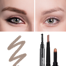 Load image into Gallery viewer, Glamza 3 in 1 Eyebrow Fork Liner Pen