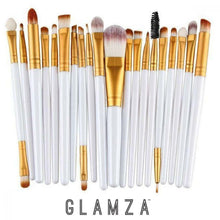 Load image into Gallery viewer, 20pc Eye Make Up Brushes Set WHITE