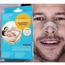 Load image into Gallery viewer, Acusnore Anti Snore 'Breathe Better' Nasal Strips