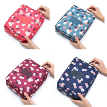 Load image into Gallery viewer, Glamza Polka Dot Make Up Bag