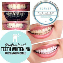 Load image into Gallery viewer, Glamza Teeth Whitening Charcoal 50g