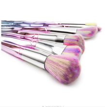 Load image into Gallery viewer, Unicorn Glitter Make Up Brushes