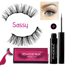 Load image into Gallery viewer, PHOERA Premium Magnetic Eyeliner & Lashes Kit