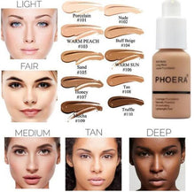 Load image into Gallery viewer, Phoera Flawless Matte Liquid Foundation