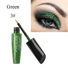 Load image into Gallery viewer, Phoera Glitter Eyeliner