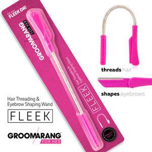 Groomarang For Her 'Fleek' World's First Hair Remover Epilator And Eyebrow Shaping Wand