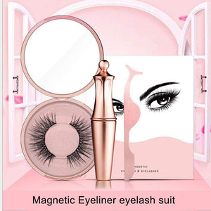 Glamza Magnetic Eyeliner, Eyelash & Tweezer Set