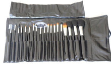 Load image into Gallery viewer, Infinitive Beauty 19pc Piece Luxury Shiny Black Handle Makeup Brushes