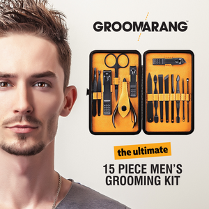 Groomarang 'The Ultimate' 15 Piece Mens Grooming Kit