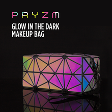 Load image into Gallery viewer, Pryzm &#39;Glow In The Dark&#39; Makeup Bag (Medium)