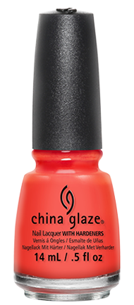China Glaze Orange Knockout Nail Polish