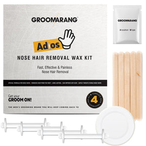 Groomarang Adios Nose Hair Removal Wax Kit