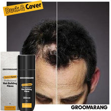 Load image into Gallery viewer, Groomarang Duck &amp; Cover Professional Keratin Hair Building Fibres 28g