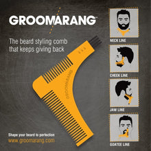 Load image into Gallery viewer, Groomarang Beard Shaping &amp; Styling Template Comb