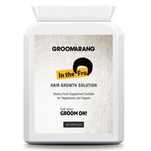 Load image into Gallery viewer, Groomarang ‘In The Fro’ Hair Growth Tablets